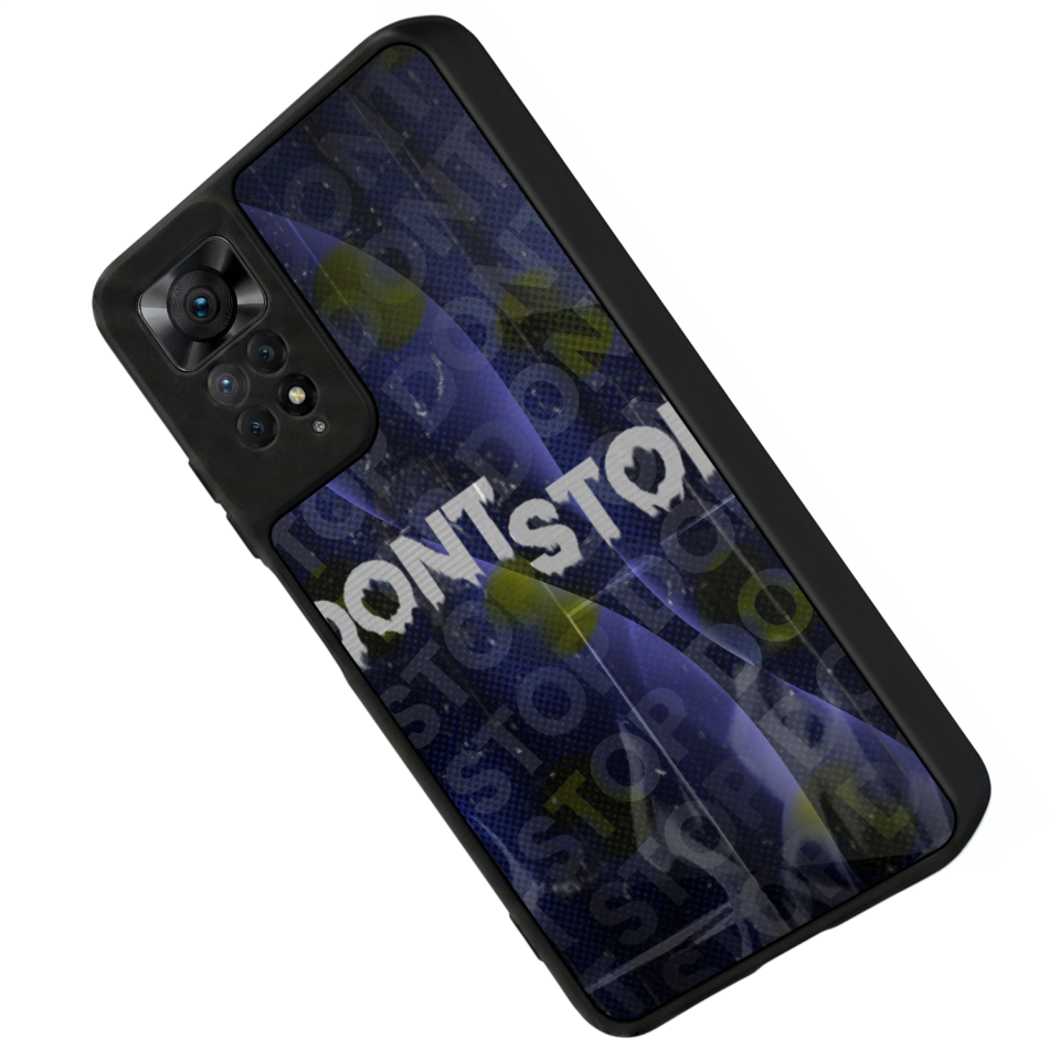 Xiaomi Redmi Note 12 Pro Uyumlu Dont Stop Tasarımlı Glossy Premium Kılıf