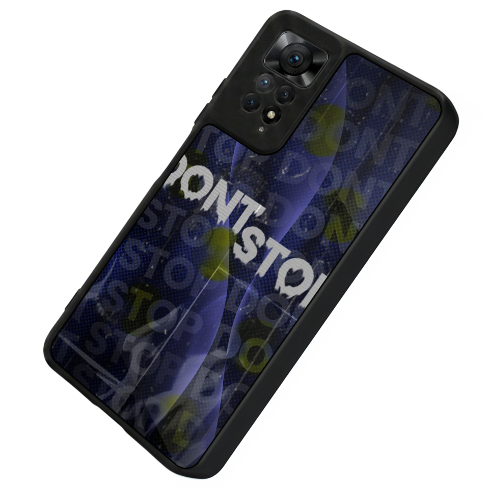 Xiaomi Redmi Note 12 Pro Uyumlu Dont Stop Tasarımlı Glossy Premium Kılıf