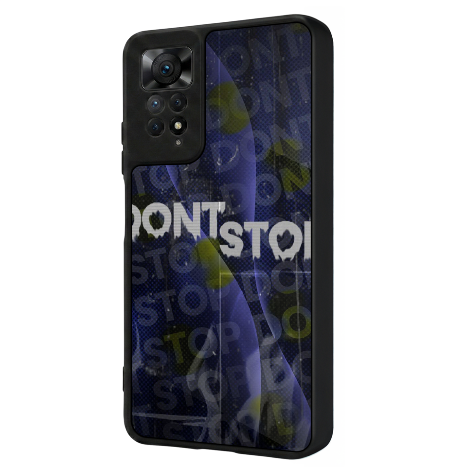 Xiaomi Redmi Note 12 Pro Uyumlu Dont Stop Tasarımlı Glossy Premium Kılıf