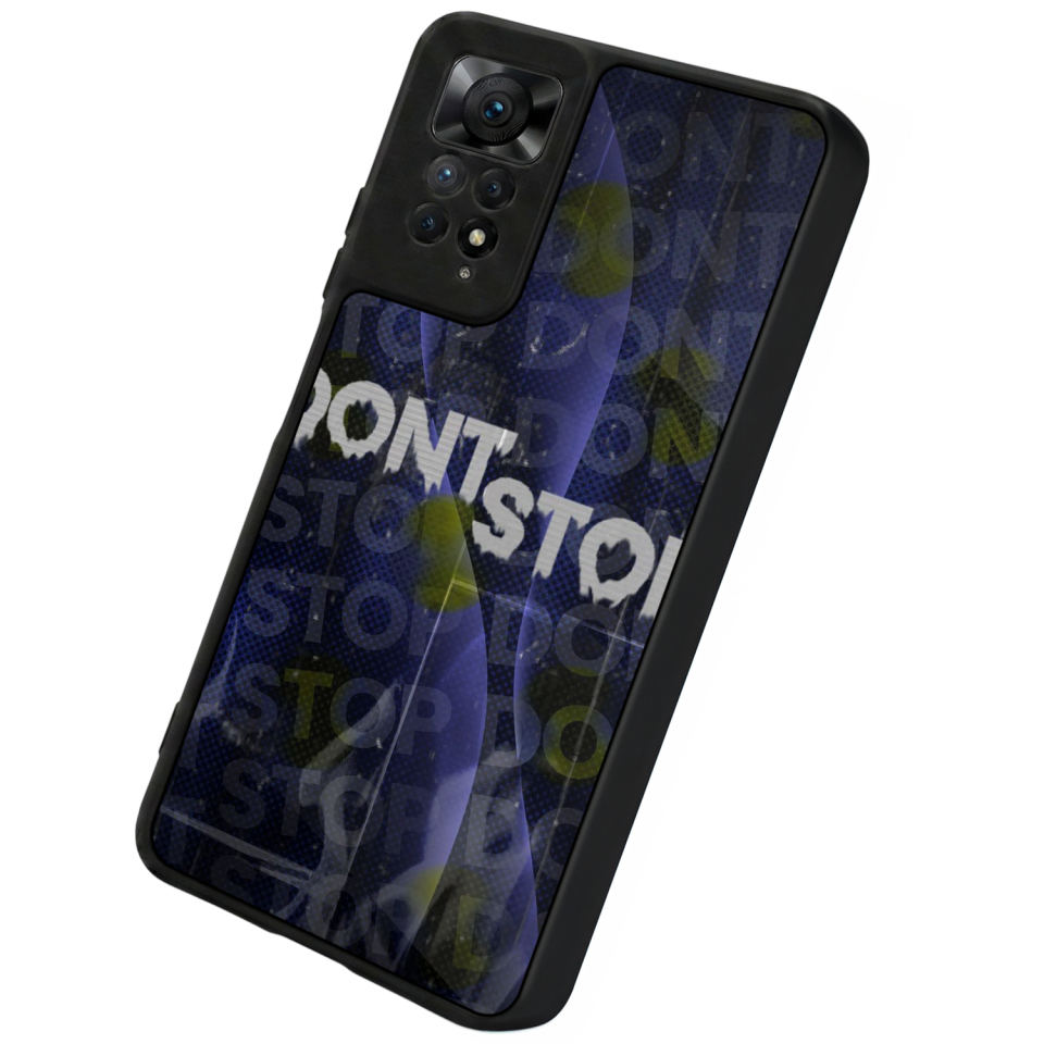 Xiaomi Redmi Note 12 Pro Uyumlu Dont Stop Tasarımlı Glossy Premium Kılıf