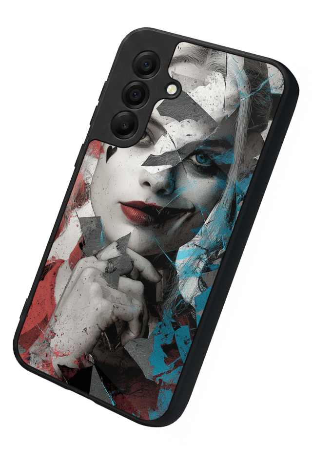 Samsung Galaxy A17 Uyumlu HarleyQueen Tasarımlı Glossy Premium Kılıf