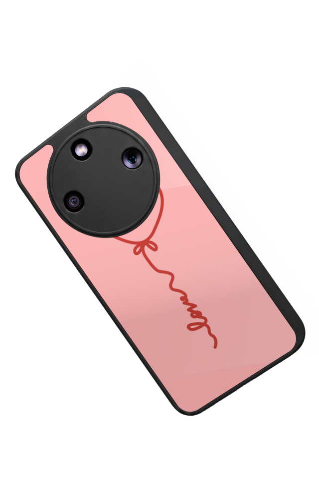 Honor Magic 8 Lite Uyumlu Kalp Love Tasarımlı Glossy Premium Kılıf