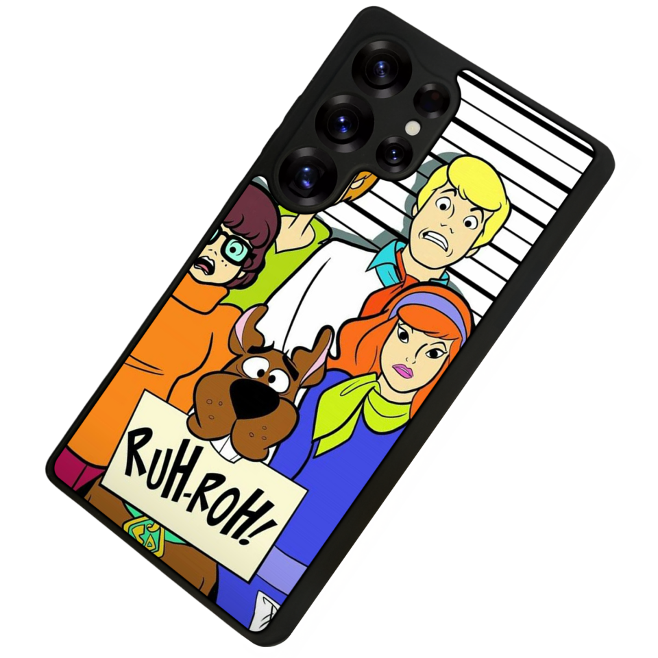 Samsung Galaxy S25 Ultra Uyumlu Scooby Doo Tasarımlı Glossy Premium Kılıf