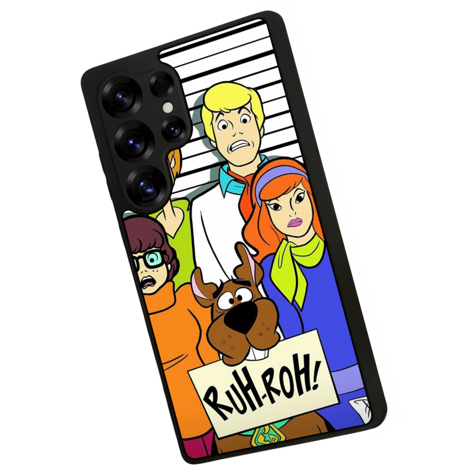 Samsung Galaxy S25 Ultra Uyumlu Scooby Doo Tasarımlı Glossy Premium Kılıf