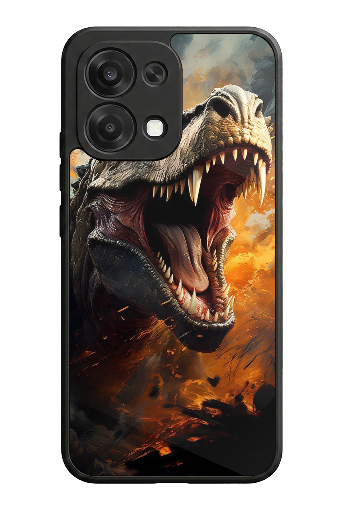 Oppo A6 Pro Uyumlu T-ReOppo A6 Pro Tasarımlı Glossy Premium Kılıf