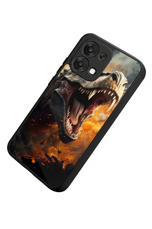 Oppo A6 Pro Uyumlu T-ReOppo A6 Pro Tasarımlı Glossy Premium Kılıf