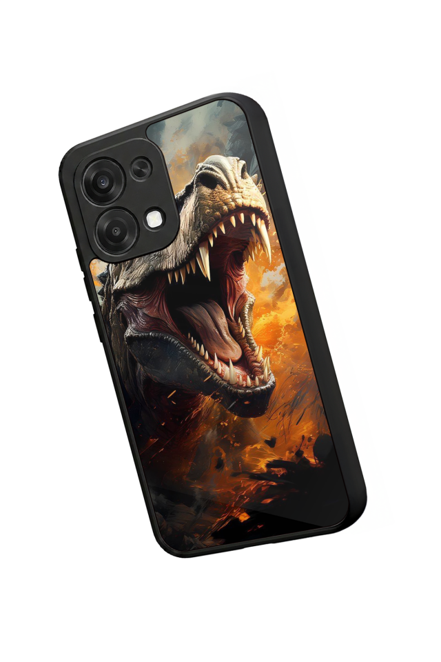 Oppo A6 Pro Uyumlu T-ReOppo A6 Pro Tasarımlı Glossy Premium Kılıf