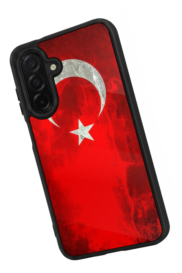 Samsung Galaxy A26 Uyumlu Türk Bayragi Tasarımlı Glossy Premium Kılıf