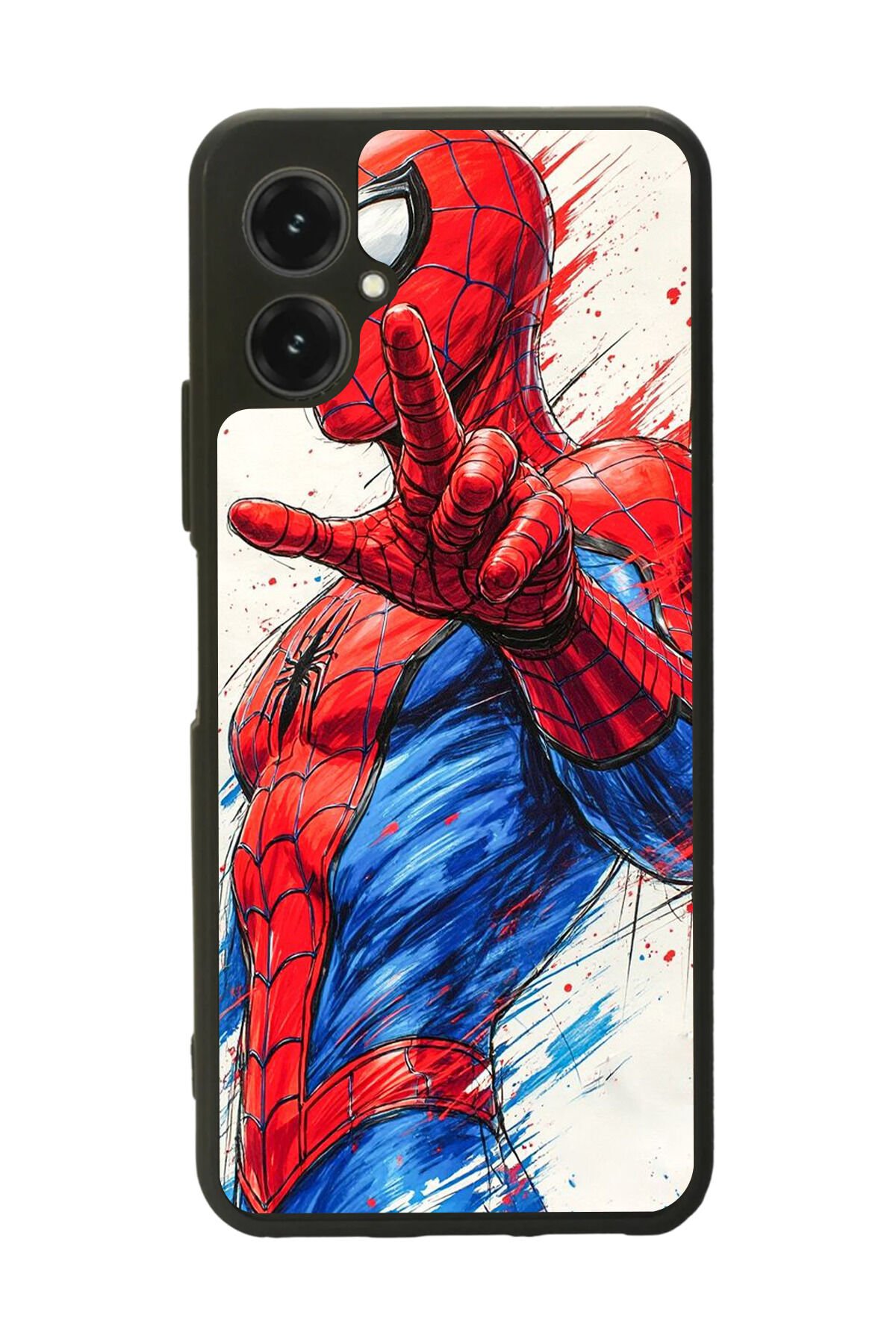 Omix X5 Uyumlu Spider Man ( Örümcek Adam ) Tasarımlı Glossy Premium Kılıf