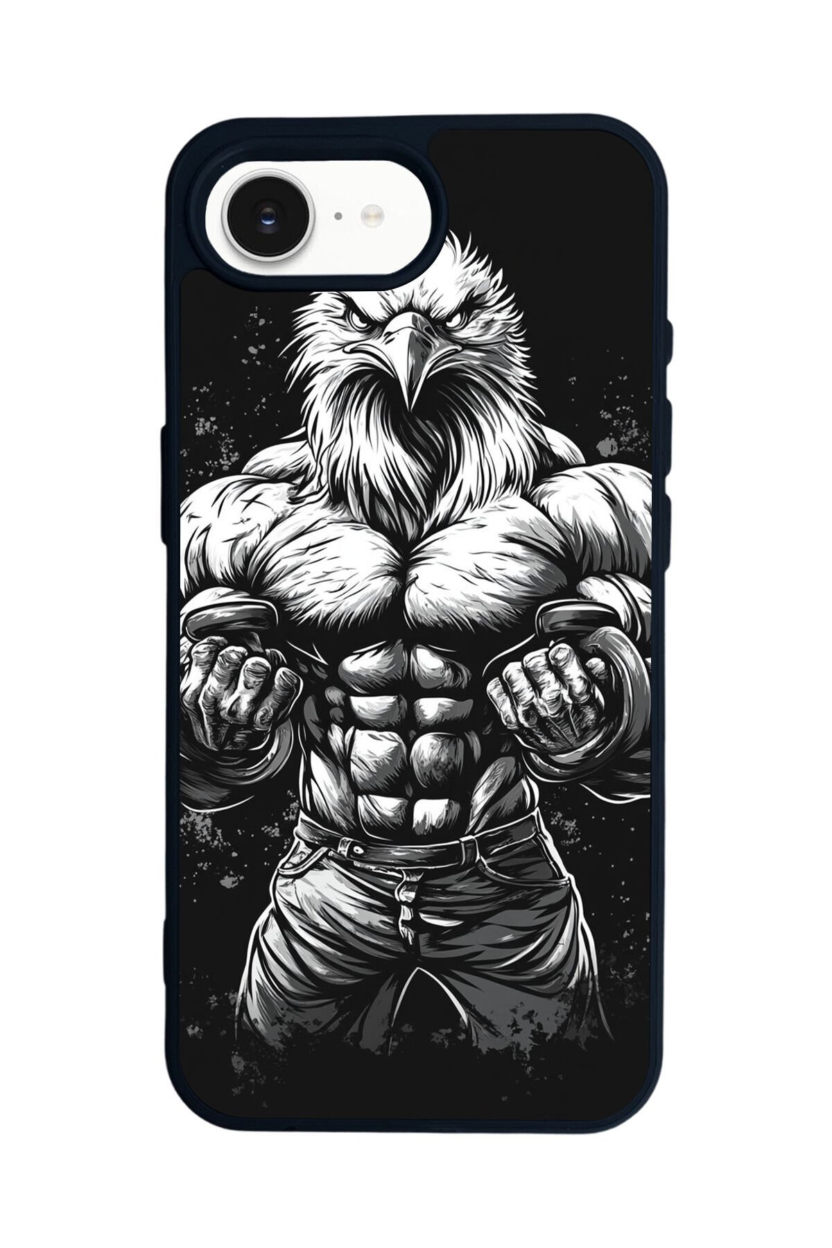 iPhone 16E Uyumlu Besiktas Tasarımlı Glossy Premium Kılıf