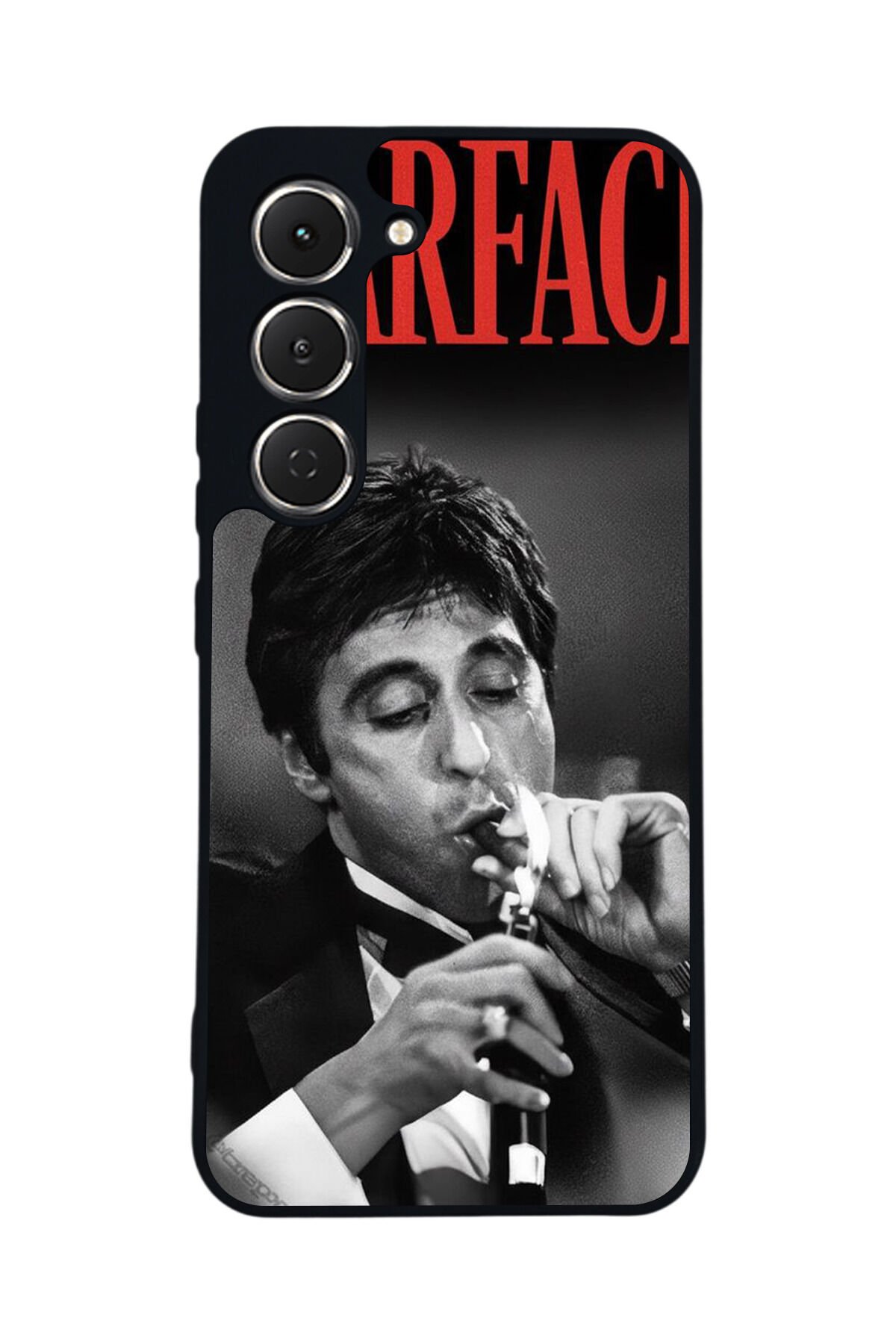 Tecno Spark 40 Pro Uyumlu Scarface Tasarımlı Glossy Premium Kılıf