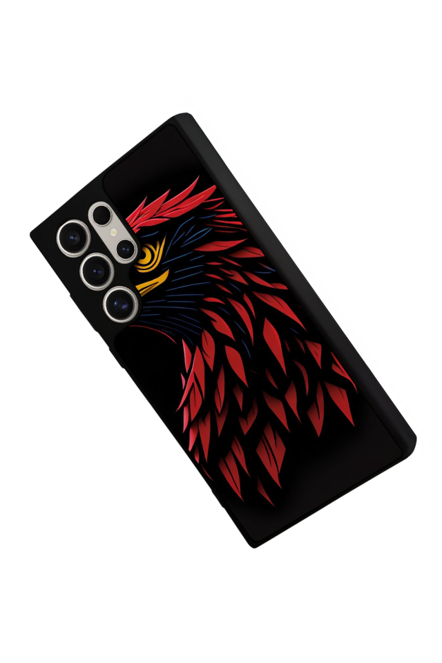 Samsung Galaxy S23 Ultra Uyumlu Besiktas Tasarımlı Glossy Premium Kılıf