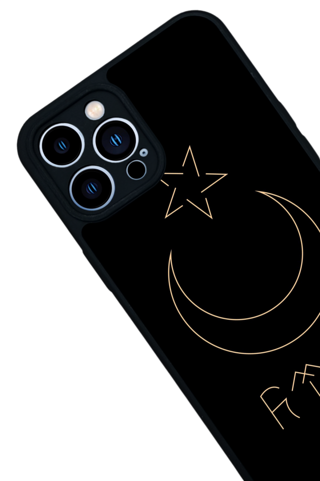 iPhone 12 Pro Max Uyumlu Bozkurt Tasarımlı Glossy Premium Kılıf