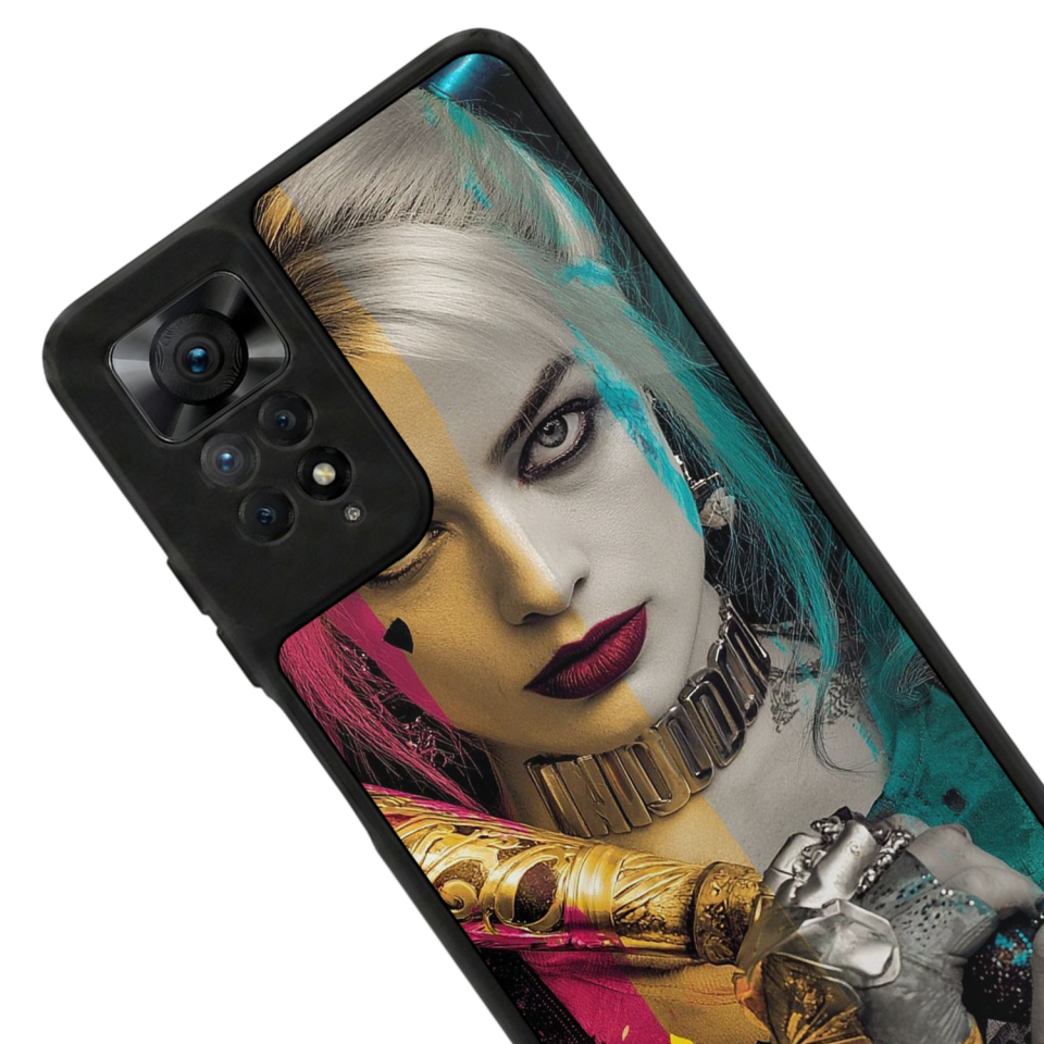 Xiaomi Redmi Note 11 Pro Uyumlu HarleyQueen Tasarımlı Glossy Premium Kılıf