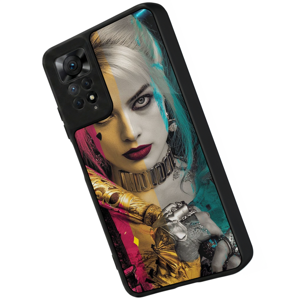 Xiaomi Redmi Note 11 Pro Uyumlu HarleyQueen Tasarımlı Glossy Premium Kılıf