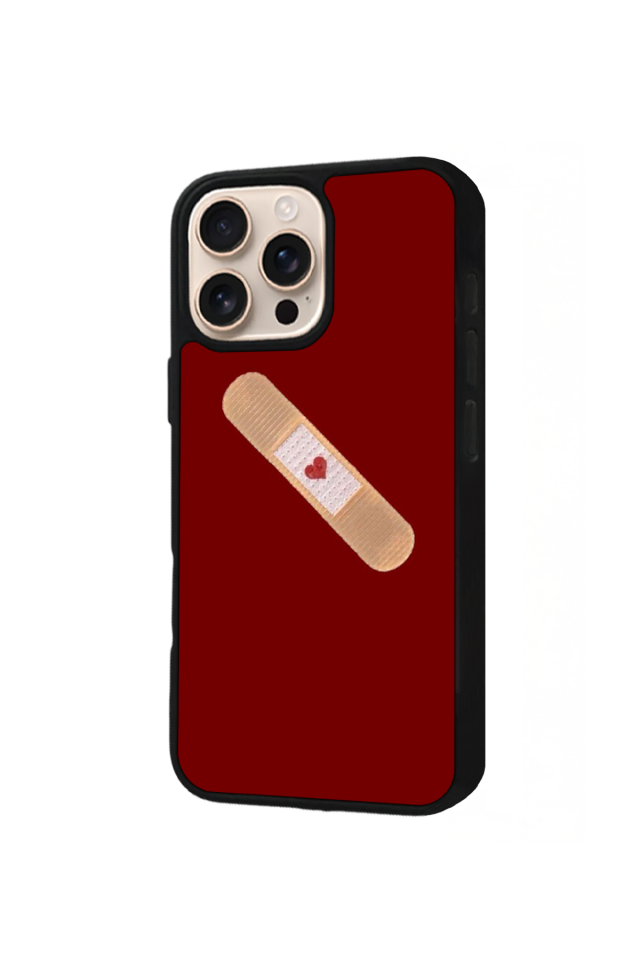 iPhone 14 Pro Max Uyumlu Kalp Love Tasarımlı Glossy Premium Kılıf