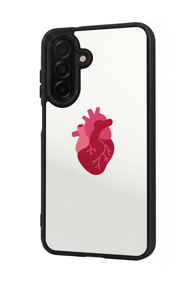 Samsung Galaxy A36 Uyumlu Kalp Love Tasarımlı Glossy Premium Kılıf