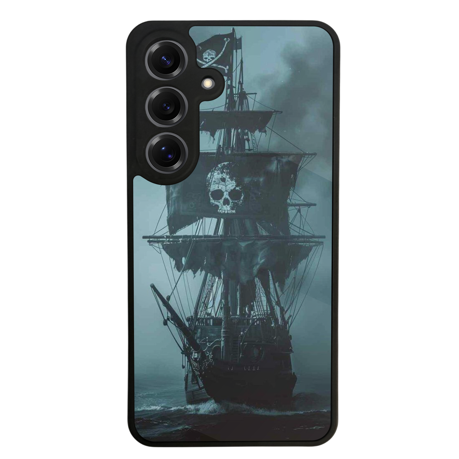 Samsung Galaxy S25 Uyumlu Korsan Tasarımlı Glossy Premium Kılıf