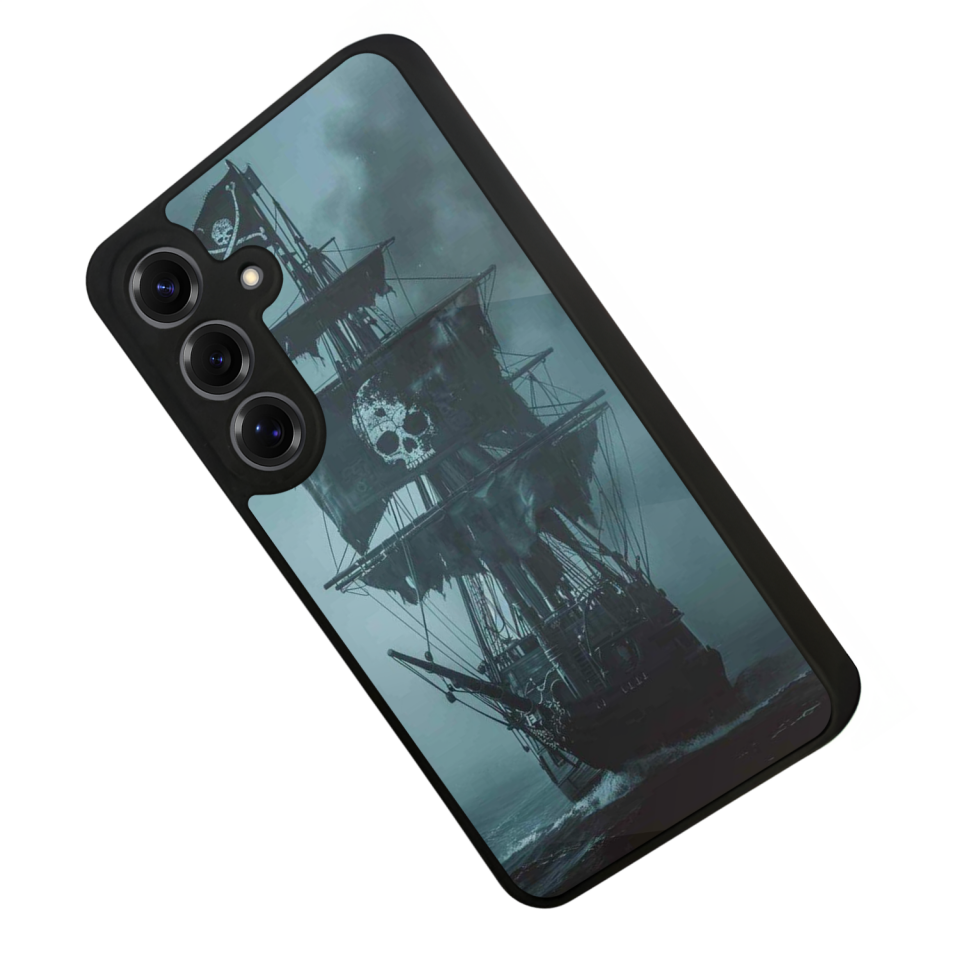 Samsung Galaxy S25 Uyumlu Korsan Tasarımlı Glossy Premium Kılıf