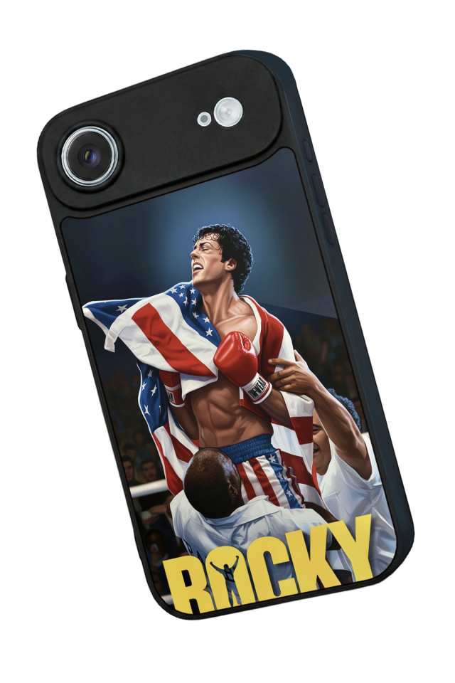 iPhone 17 Air Uyumlu Rocky Tasarımlı Glossy Premium Kılıf