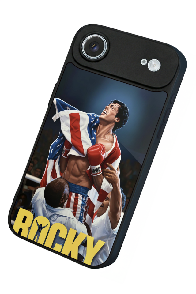 iPhone 17 Air Uyumlu Rocky Tasarımlı Glossy Premium Kılıf