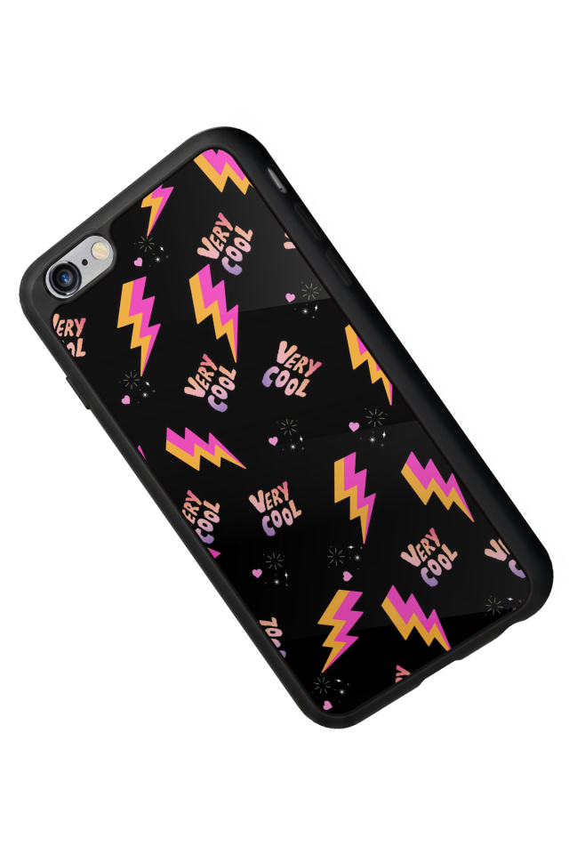 iPhone 6 Plus Uyumlu Simsek Tasarımlı Glossy Premium Kılıf