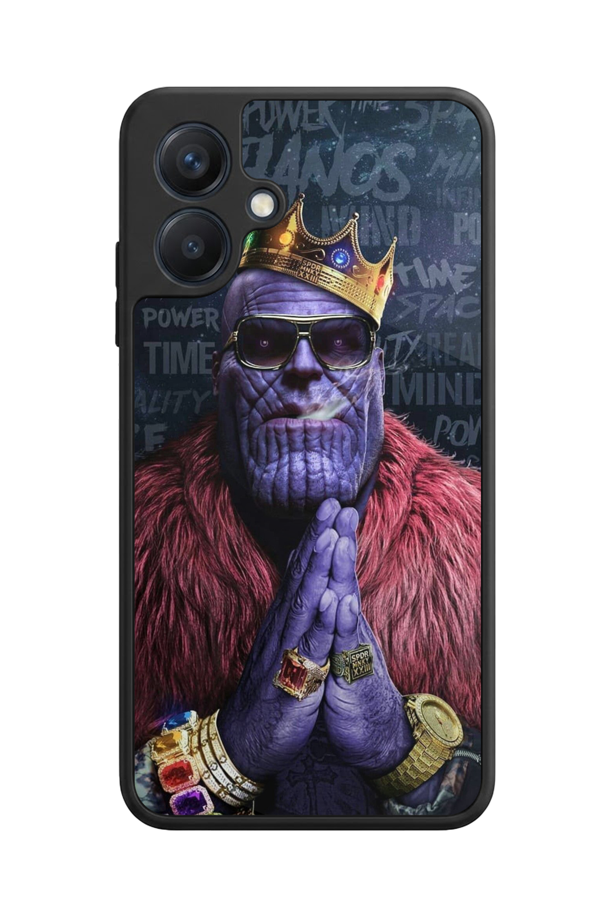 Samsung Galaxy A07 Uyumlu Thanos Tasarımlı Glossy Premium Kılıf