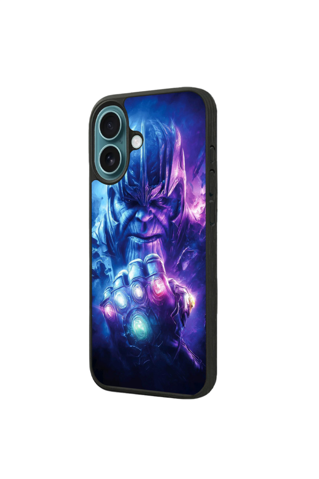 iPhone 16 Uyumlu Thanos Tasarımlı Glossy Premium Kılıf