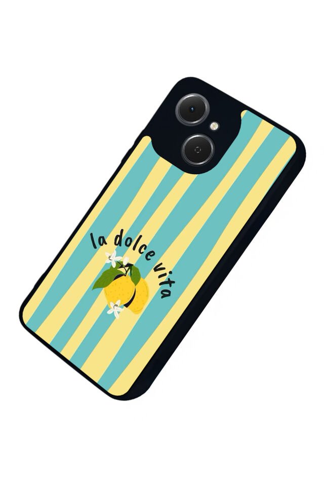 Tecno Spark 40C Uyumlu Limon Tasarımlı Glossy Premium Kılıf