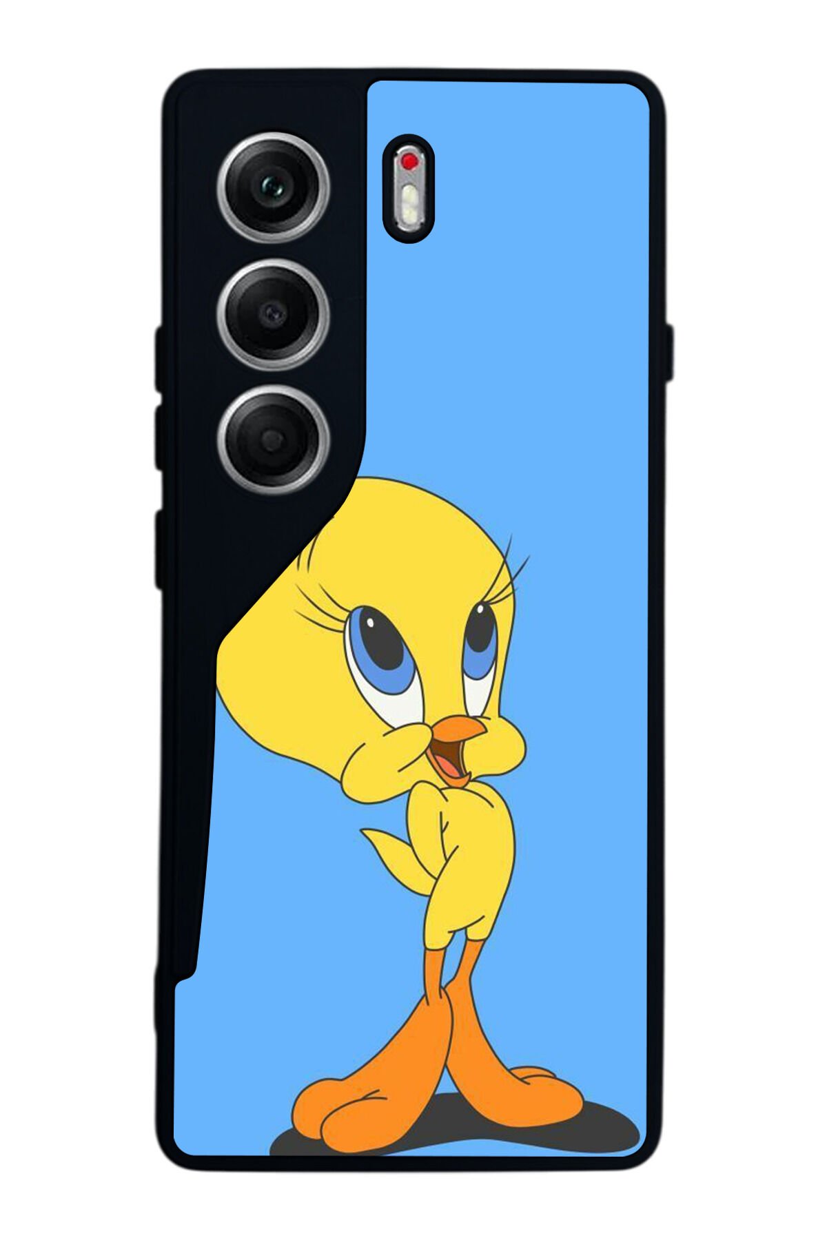 Tecno Camon 40 Uyumlu Tweety Tasarımlı Glossy Premium Kılıf
