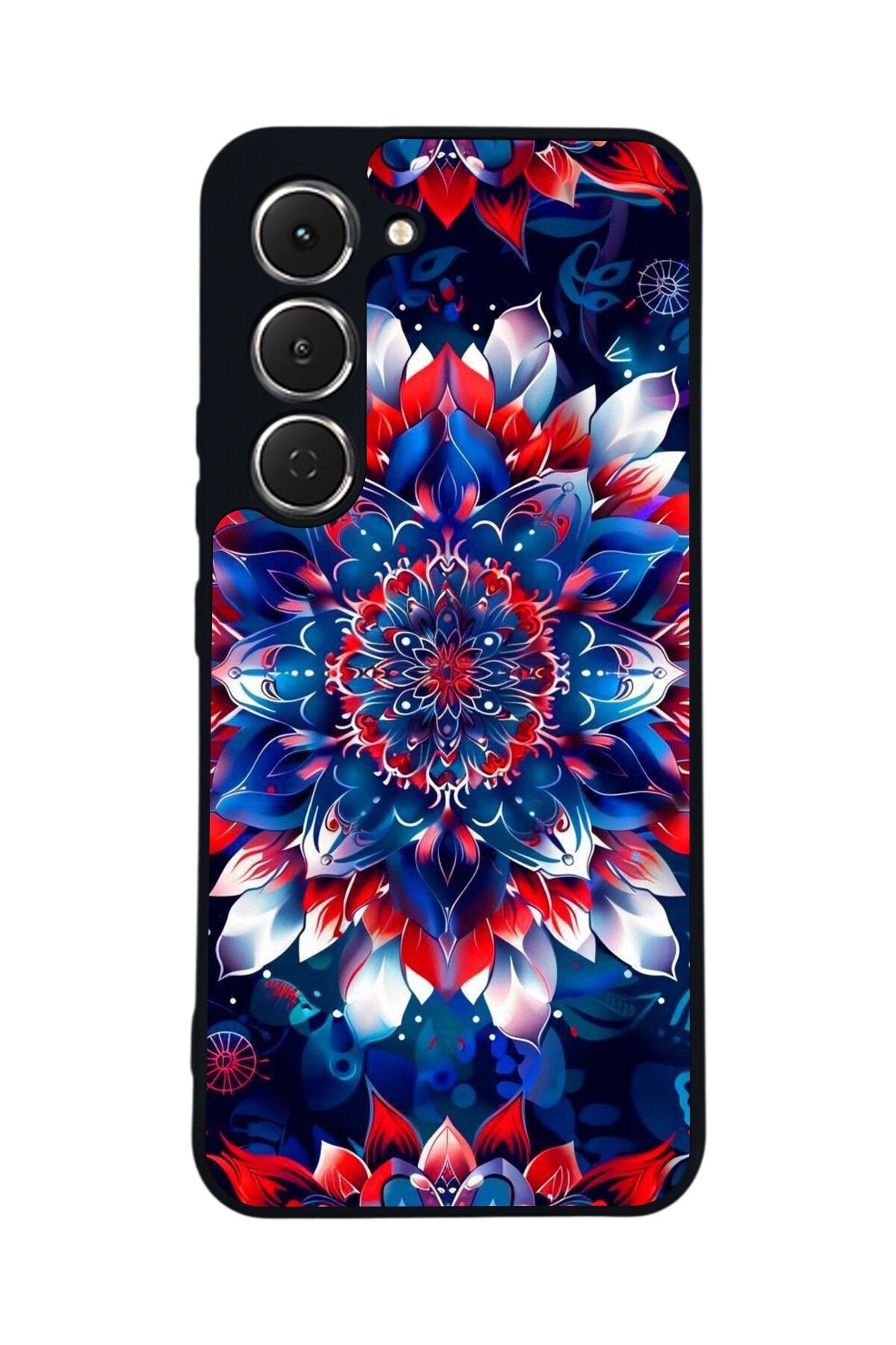 Tecno Spark 40 Pro Uyumlu Mandala Tasarımlı Glossy Premium Kılıf