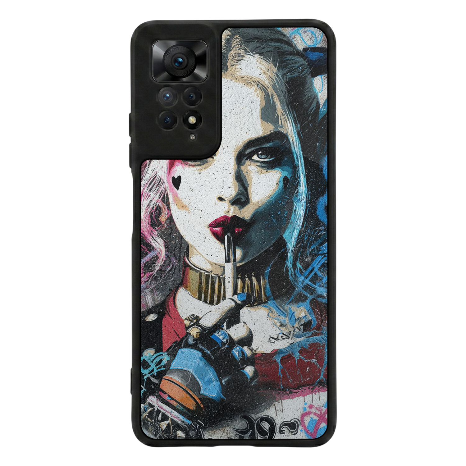 Xiaomi Redmi Note 11 Pro Uyumlu HarleyQueen Tasarımlı Glossy Premium Kılıf