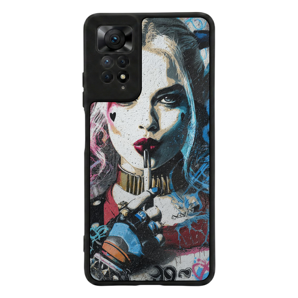 Xiaomi Redmi Note 11 Pro Uyumlu HarleyQueen Tasarımlı Glossy Premium Kılıf