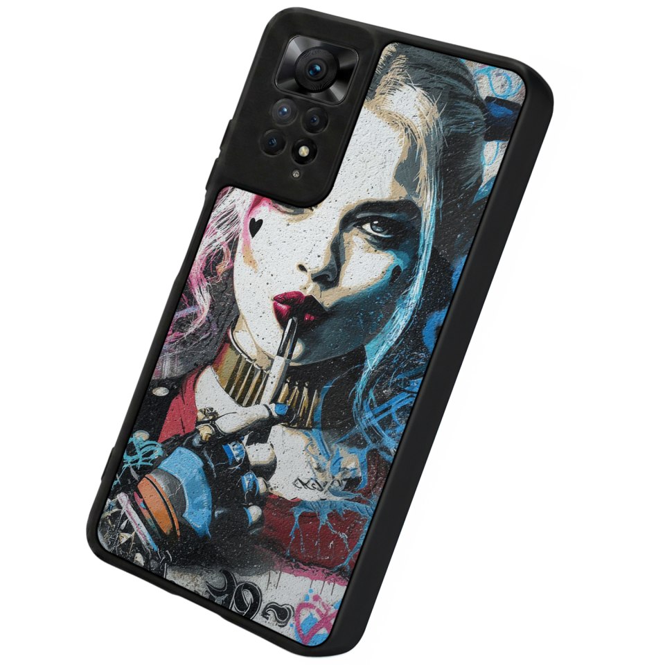 Xiaomi Redmi Note 11 Pro Uyumlu HarleyQueen Tasarımlı Glossy Premium Kılıf