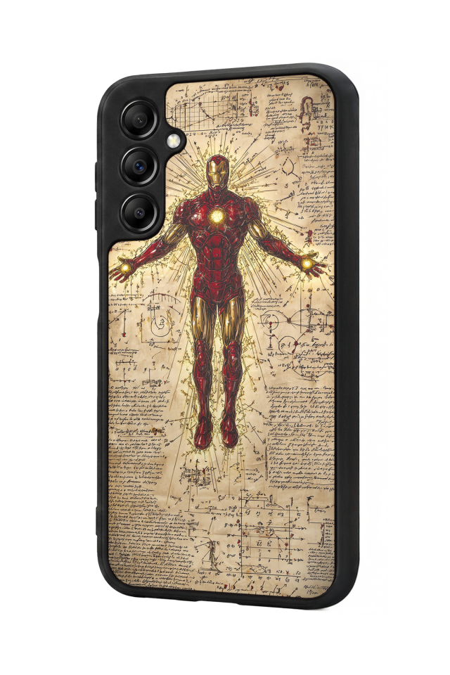 Samsung Galaxy A14 Uyumlu Iron Man ( Demir Adam ) Tasarımlı Glossy Premium Kılıf