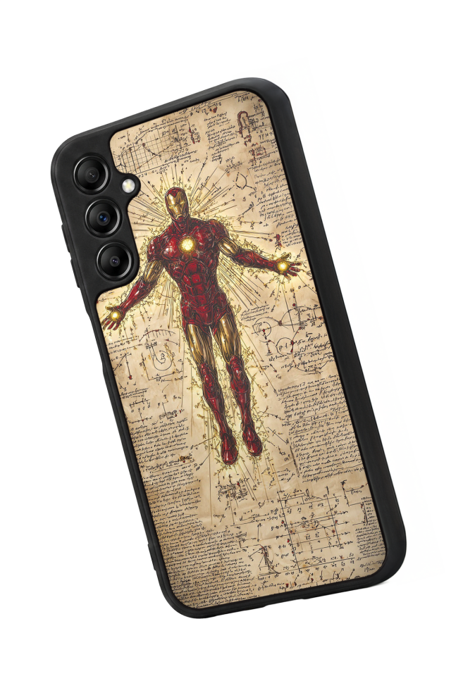Samsung Galaxy A14 Uyumlu Iron Man ( Demir Adam ) Tasarımlı Glossy Premium Kılıf