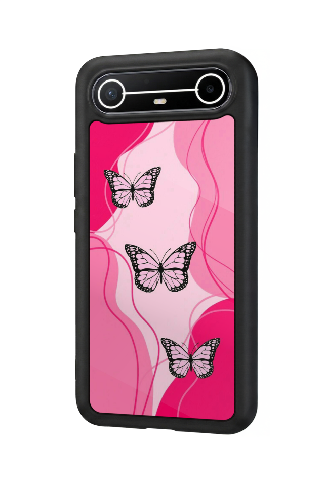 Tecno Spark Slim 5G Uyumlu Kelebek Tasarımlı Glossy Premium Kılıf