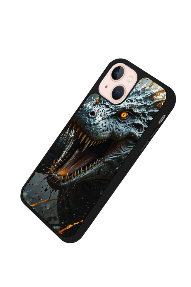 iPhone 13 Mini Uyumlu T-ReiPhone 13 Mini Tasarımlı Glossy Premium Kılıf