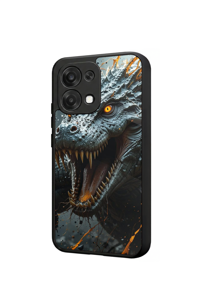 Oppo A6 Pro Uyumlu T-ReOppo A6 Pro Tasarımlı Glossy Premium Kılıf