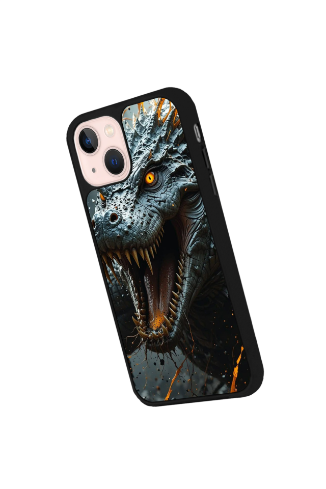 iPhone 13 Mini Uyumlu T-ReiPhone 13 Mini Tasarımlı Glossy Premium Kılıf