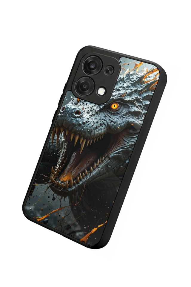 Oppo A6 Pro Uyumlu T-ReOppo A6 Pro Tasarımlı Glossy Premium Kılıf