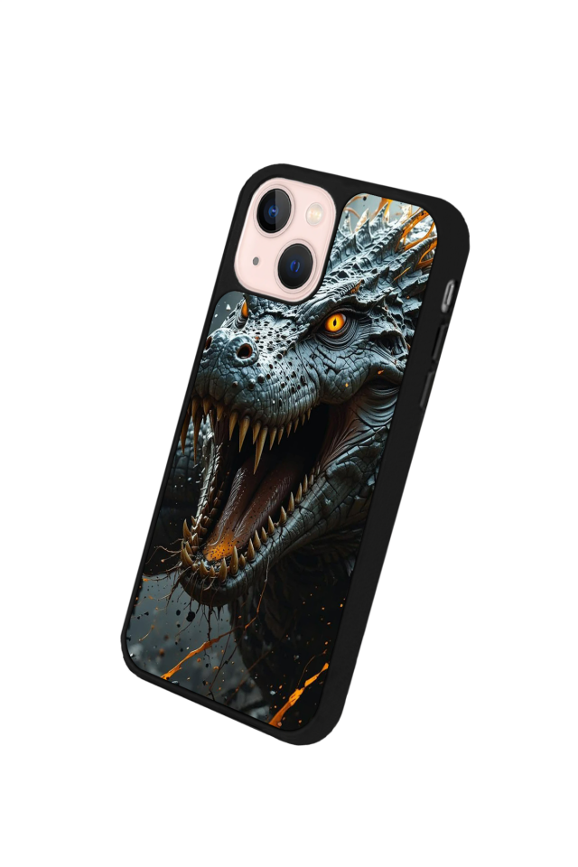 iPhone 13 Mini Uyumlu T-ReiPhone 13 Mini Tasarımlı Glossy Premium Kılıf