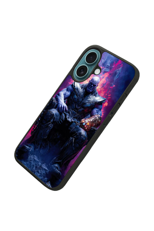 iPhone 16 Uyumlu Thanos Tasarımlı Glossy Premium Kılıf