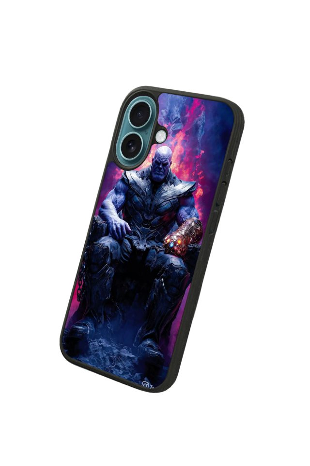 iPhone 16 Uyumlu Thanos Tasarımlı Glossy Premium Kılıf