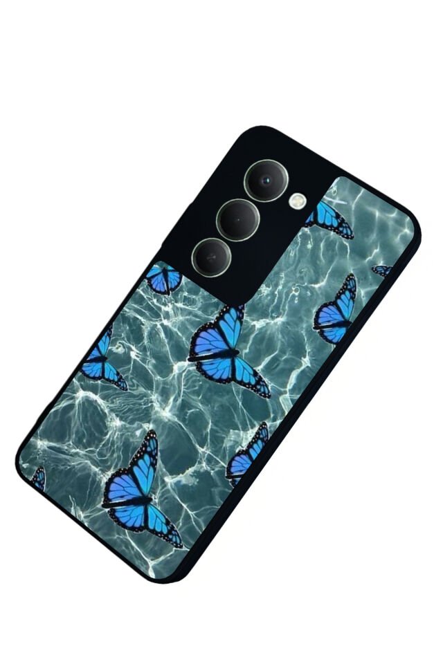 Xiaomi Redmi 15 5G Uyumlu Kelebek Tasarımlı Glossy Premium Kılıf