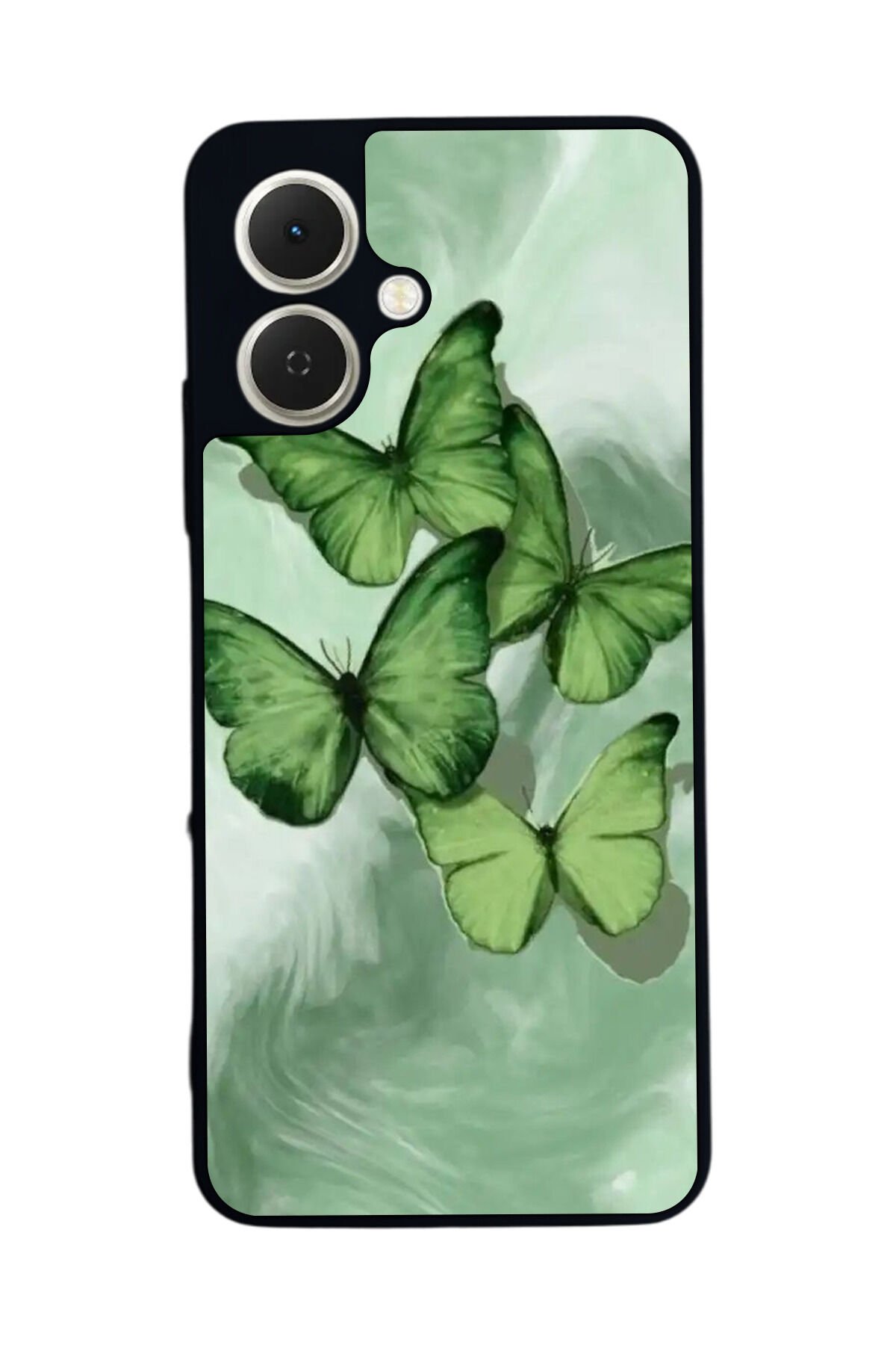 Tecno Spark GO 2 Uyumlu Kelebek Tasarımlı Glossy Premium Kılıf