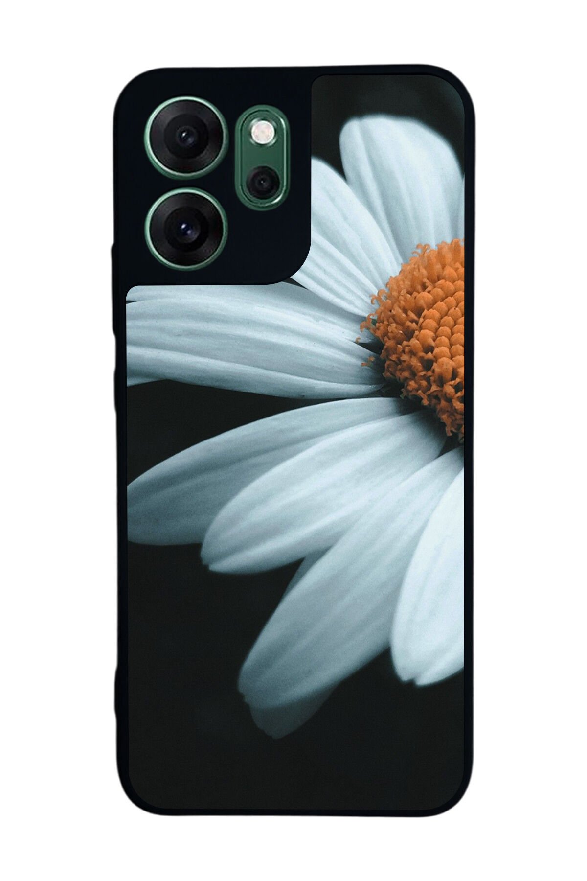 Oppo Reno 14F Uyumlu Cicek Tasarımlı Glossy Premium Kılıf