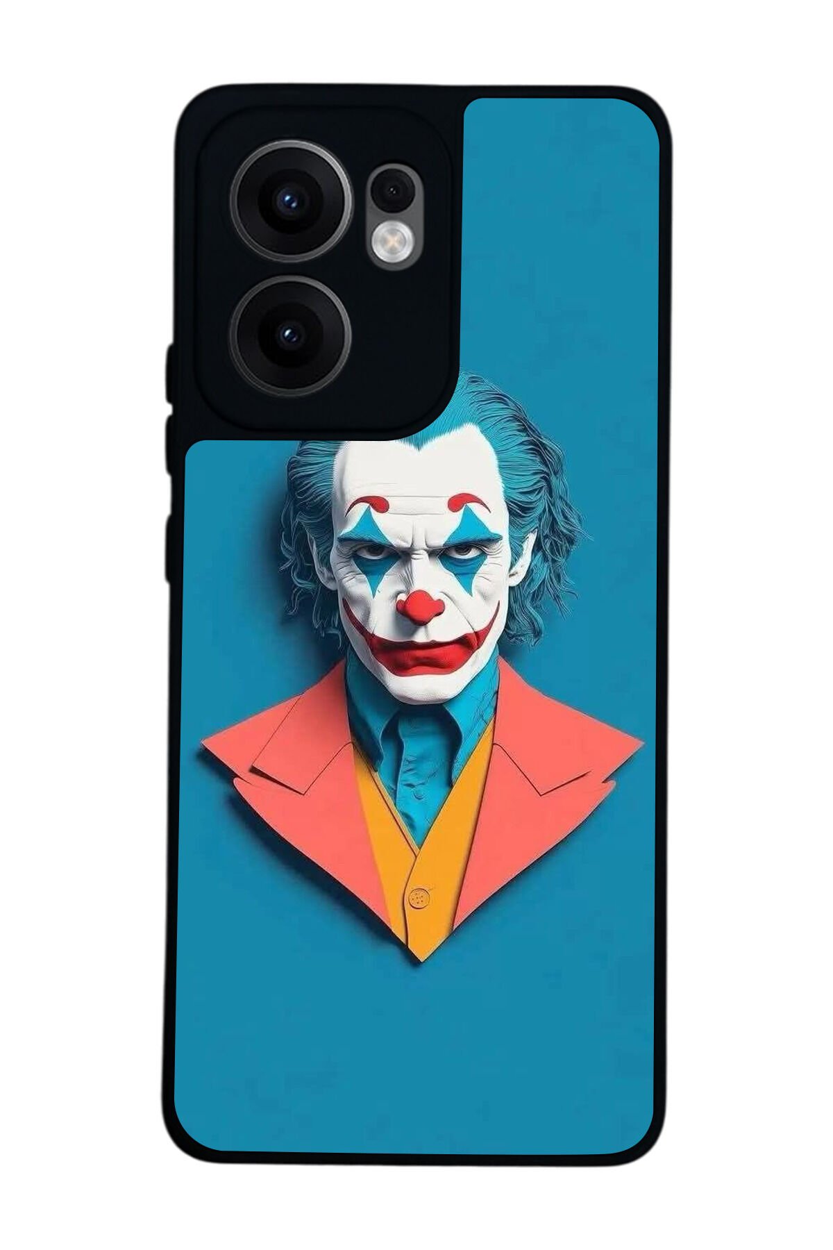 Oppo Reno 13F Uyumlu Joker Tasarımlı Glossy Premium Kılıf