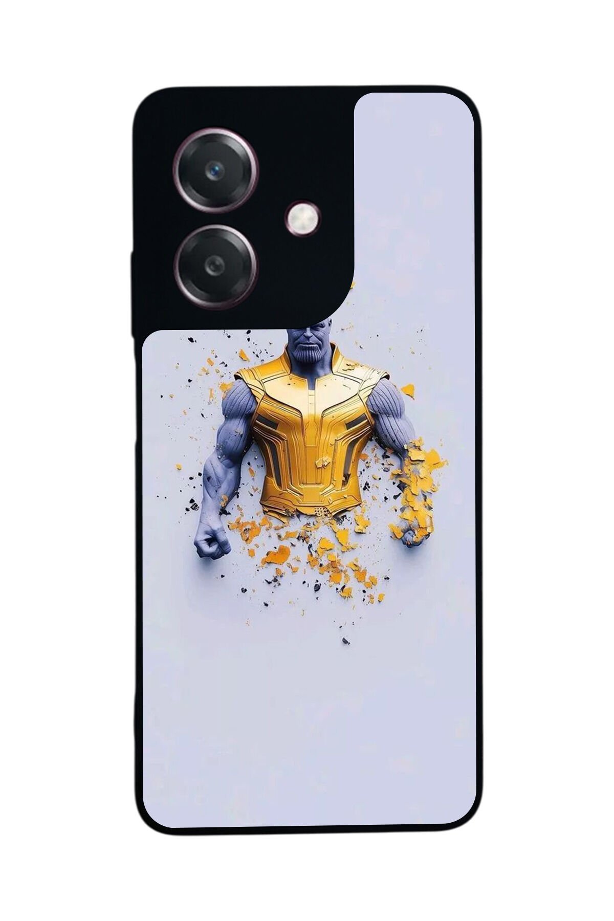 Oppo A3 5G Uyumlu Thanos Tasarımlı Glossy Premium Kılıf