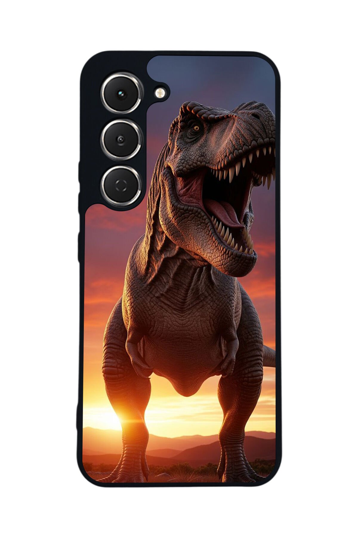 Tecno Spark 40 Pro Uyumlu T-Rex Tecno Spark 40 Pro Tasarımlı Glossy Premium Kılıf
